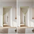 thumbnail image 4 of 2 Pcs Glitter String Curtains Doorway Beads Curtains, 39 x 79 Inch Hanging Fringe Hippie Room Divider Door String Curtain Boho Doors Tassel for Doorways, Windows, Closet, Privacy Decor, 4 of 24