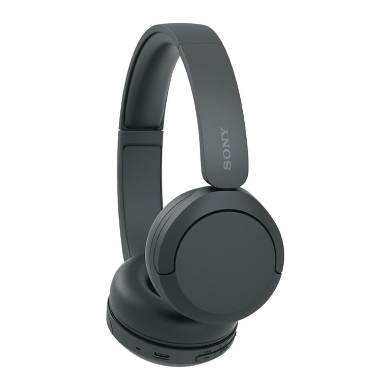 Sony WH-CH520 Wireless Headphones with Microphone, Black Bundle