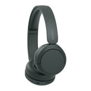 Sony WH-CH520 Wireless Headphones with Microphone, Black Bundle with Deco Photo Microfiber Cleaning Cloth and 1 YR CPS Enhanced Protection Pack