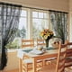 thumbnail image 3 of XmhyTop-A Cortinas de encaje para ventana, 2 piezas, 140 x 260 cm, decorativas para el hogar y la cocina, color negro, 3 of 5