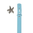 thumbnail image 2 of Unisex Starfish Buckle Snap-On Belt – 1.5" Wide, 19-Color Options, 2 of 3