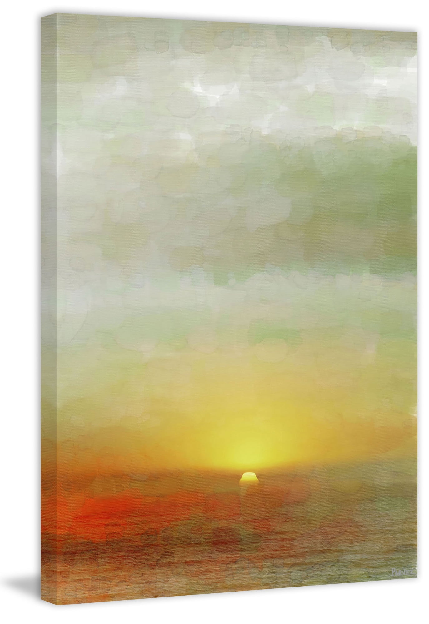 Del Ray by Parvez Taj Painting Print on Wrapped Canvas