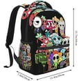 thumbnail image 2 of Dandys World Backpack Cartoon Large Capacity Laptop Backpack Travel Backpacks For Unisex, 2 of 6