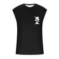 thumbnail image 2 of Krdevn Men's Summer Loose Size Sleeveless Casual Home T Shirt,Tank Tops Men,XL, 2 of 3