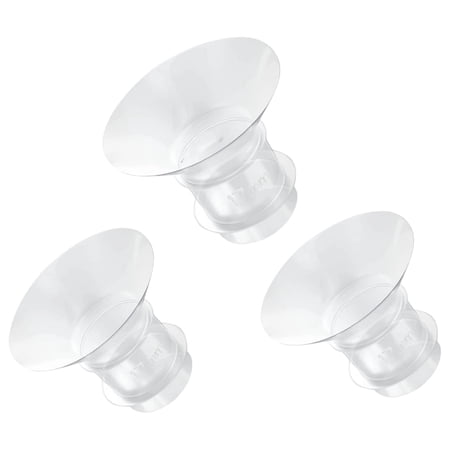 XIRQI Flange Inserts 19Mm 8Pc Compatible with S12 Pro/S9 Pro/S9/S10/S12 Etc 24Mm Wearable Breast Pump, Reduce 24Mm Tunnel Down to Correct Size