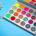 thumbnail image 2 of Paleta de sombras de ojos HUOGUO Matte Sequins Glow Pigment 24 colores, 2 of 3