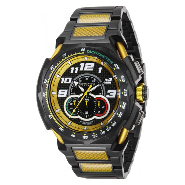 "Reloj Invicta 43784 Hombre amarillo, negro"