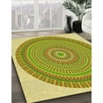 thumbnail image 2 of Ahgly Company Indoor Rectangle Patterned Dark Golden Rod Brown Area Rugs, 5' x 8', 2 of 6