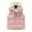 Pink, variant on APEXFWDT Men's Big&Tall Colorblock Puffer Vest Sleeveless Drawstring Hooded Coat Zip-Up Warm Winter Outerwear with Pockets,XXL,Black