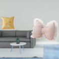 thumbnail image 2 of Elegante Funda De Almohada Con Lazo Para El Hogar, La Oficina, El Sofá, La Cama, Cómoda Y Decorativa Funda De Cojín Cuadrada Para Sala De Estar, Dormitorio, Coche, Sala De Estudio, Casa De, 2 of 8