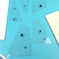 thumbnail image 3 of YIEMEEN 3/4/5Pcs Acrylics Quilting Rulers for Accurate Measurements Clear Quilting Patchwork Ruler for Fabric Cutting Measuring, 3 of 21