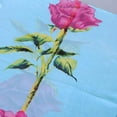 thumbnail image 2 of MRULIC Fashion Women Rose Long Soft Wrap Scarf Ladies Shawl Chiffon Scarf Scarves Blue + One size, 2 of 3
