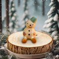 thumbnail image 4 of Xihbxyly Ofertas Prime Del Día Ofertas Relámpago Adornos de Madera Brasileña, Decoración Navideña, Resinas Decorativas, Microescenarios de Navidad, Regalo Forma Complemento, 4 of 6