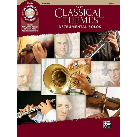 Alfred Easy Classical Themes Instrumental Solos for Strings -Violin Book & CD