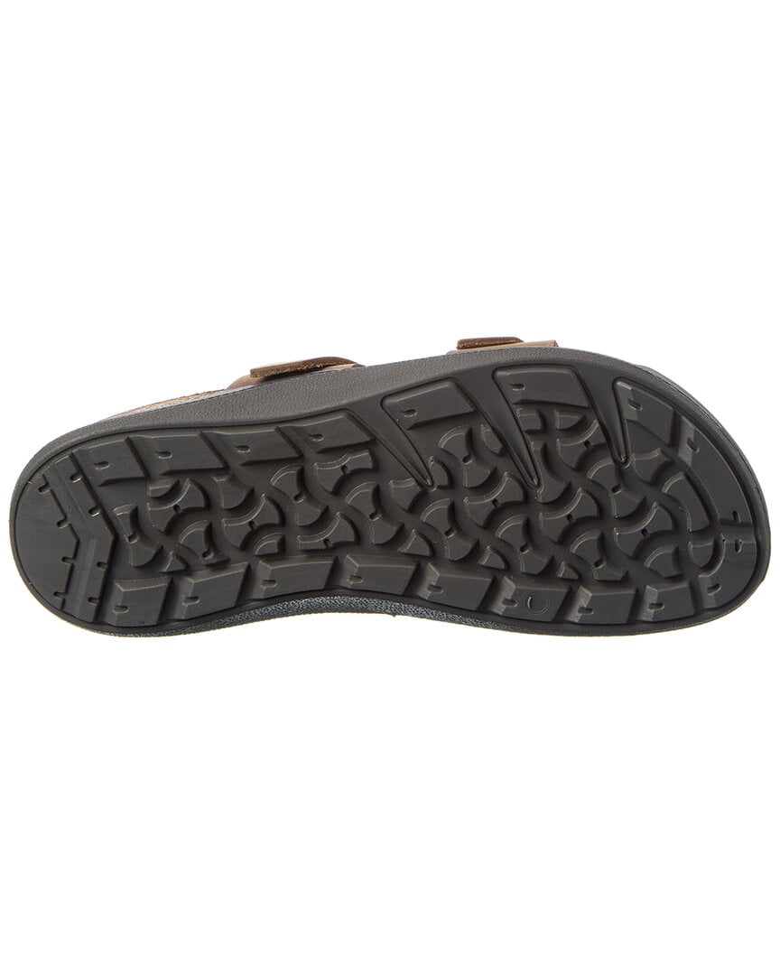 Birkenstock Sierra Narrow Oiled Leather Sandal, 36, Brown