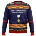 thumbnail image 5 of Sudadera y top 3D Otoño Patrón sin costuras de Majoras Mask Leyenda de Zelda Suéter feo de Navidad Regalo Jersey de Papá Noel para hombre, 5 of 5