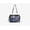 black and blue, variant on Anime Y2K Chinese Style Ita Small Square Bag for Women and Girls, Ancient Fantasy Tote Handbag Shoulder Crossbody Purse with Print and Chain in Black-Red for Daily Commute