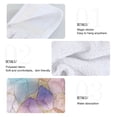 thumbnail image 2 of Yayeee Kitchen Hanging Hand Towels Set of 2 with Loop Bathroom Absorbent Tie Towel, Watercolor Marble Pattern, 2 of 7