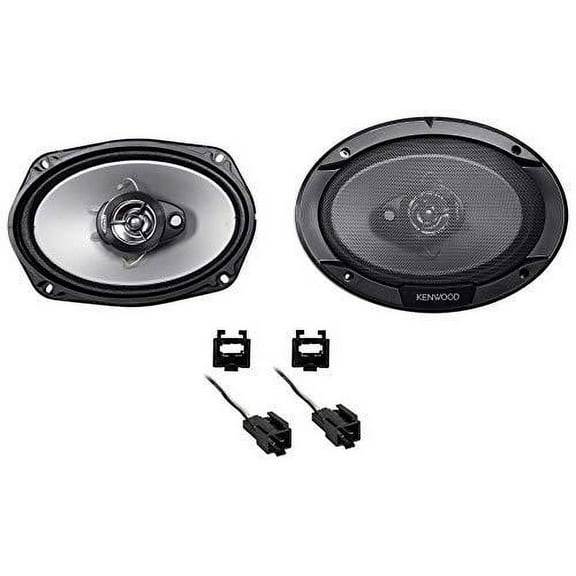 Kenwood KFC-6966S Rear Factory Speaker Replacement   METRA 72-6512 Fit 2001-06 Dodge Stratus