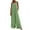 Green, variant on gakvov Jumpsuits For Women Loose Long Boho Bib Pants Plus Size Spaghetti Strap Wide Leg Long Pant Cold Shoulder Solid Color Button Suspender Jumpsuits Baggy Cotton Rompers Overalls With Pockets