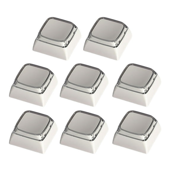 XDA Height Keycap Set of 8 for Mechanical Keyboards with Backlight Easy to Clean and Classical Color Optional