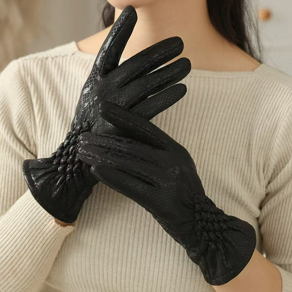 Womens Driving Gloves Touchscreen Unlined Ladies Driving Gloves