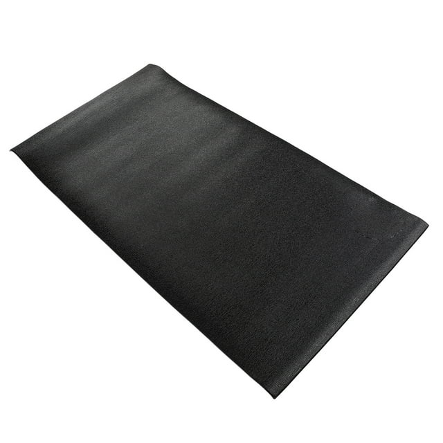 Treadmill Mat Floor Protector, Trainer Floor Mat Noise Reduction Sweat Absorption Environmentally Friendly Thicken PVC for Indoor and Gym Use