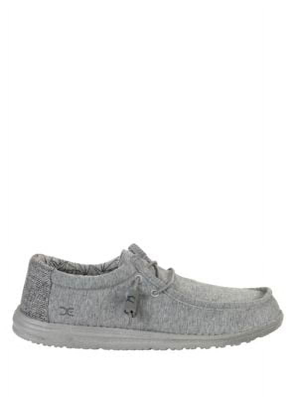 Hey Dude Mens Wally Fleece Casual Shoe Warm‎ Grey Fuzzy Cozy Comfy Slip On sz 13 Mens HEYDUDE Wally Fleece Casual Shoe - Warm Grey | Journeys main image 4