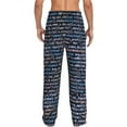 thumbnail image 2 of Bixox Men's Function Source Code Patterned Pajama Pants with Pockets Lounge Clothes for Home, 2 of 5