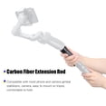 thumbnail image 2 of Ulanzi Universal Cabron Fiber Extension Rod 12cm with Universal 1/4 Screw for Camera Gimbal Stabilizer, 2 of 8