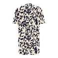 thumbnail image 5 of Fengactive Women's Plus Size Pajama Set Cute Print Sleepwear Short Sleeve Top and Shorts Loungewear, 5 of 6