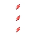 thumbnail image 3 of braveheart Universal Bike Locator Protector Anti-lost Replaceable Cover Case Holder Riding Replacement for AirTag Red 3Set, 3 of 6