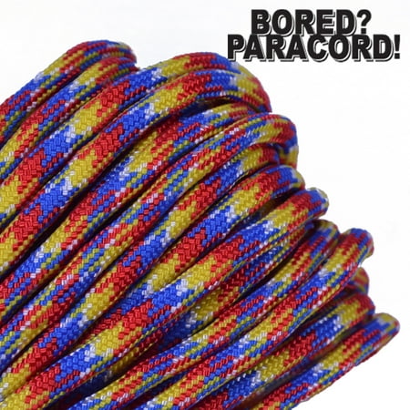 

Bored Paracord Brand 550 lb Type III Paracord - Global War On Terror 50 Feet