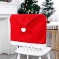 thumbnail image 5 of 10 Uds. Fundas para sillas, fundas para sillas navideñas, fundas para asientos navideños, protectores para sillas de fiesta, 5 of 5