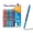 Fashion Assorted, variant on Paper Mate InkJoy Retractable Gel Pens, Fine Point (0.5mm), Blue Ink, 12 Count