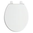thumbnail image 4 of Kohler Brevia Slow Close Round White Plastic Toilet Seat, 4 of 7