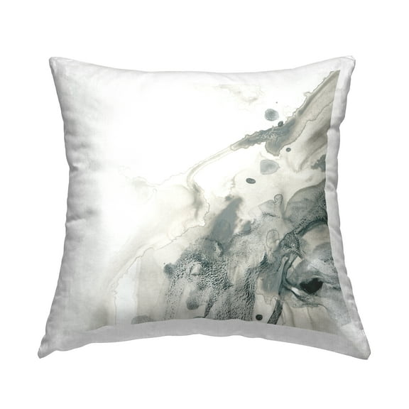 Stupell Industries Flowing Modern Liquid Decorative Printed Throw Pillow, 18 x 18