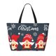 thumbnail image 2 of Fotbe Cute Christmas Gnomes (2) Bolsa de Viaje para Playa - Resistente al Agua, Bolsa Tote de Gran Capacidad y Ligera con 7 Bolsillos para Mujeres y Hombres, 2 of 7