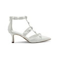 thumbnail image 2 of INC Womens Gilana Ankle Strap Pointed Toe Pumps, 2 of 3