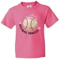 thumbnail image 3 of Inktastic Baseball Princess- Tiara Youth T-Shirt, 3 of 5