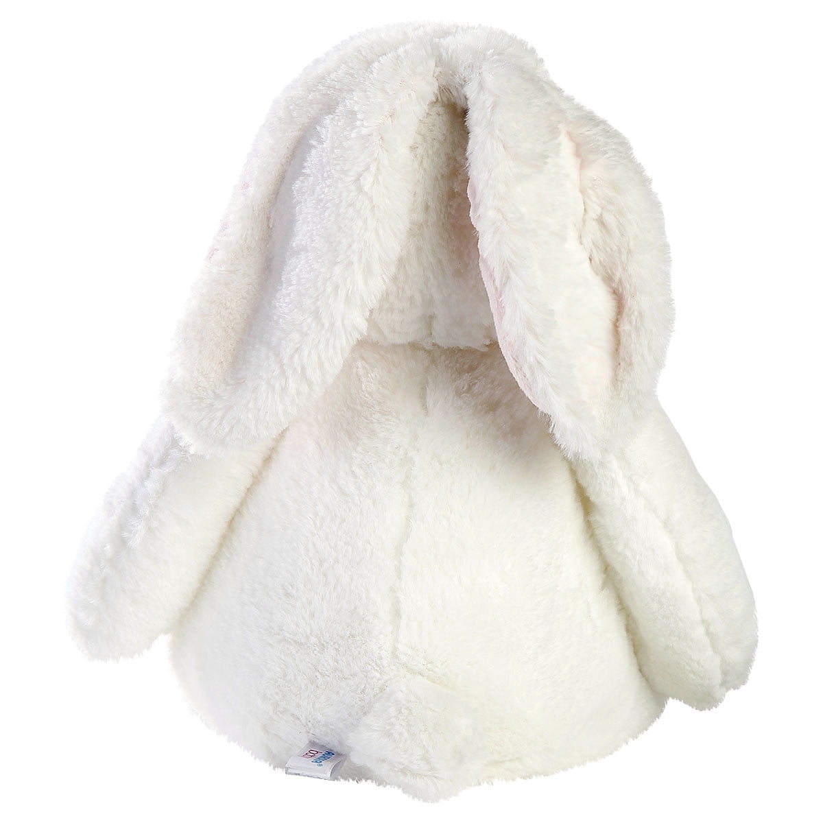Lillian Vernon Quizzies Bun Bun Easter Bunny Plush Pink - 9" x 6" x 15", Kids Stuffed Animal, Festive, Spring