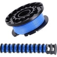 thumbnail image 2 of TGHTBA-Single Line Replacement Spool 065'' x 16ft for Greenworks Weed Eater String Trimmers, Auto-Feed, Parts Model # 29252, 29092 (12 Spools & 2 Cap), 2 of 4