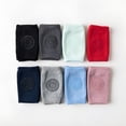 thumbnail image 6 of OITY 5 Pairs Baby Knee Pads for Crawling (6-24 Months) - Non-Slip Elastic Cotton Toddler Leg Protectors, 6 of 7