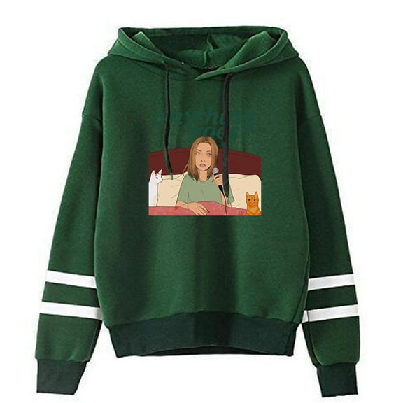 Emma Chamberlain Anything Goes Hoodies Unique Pocketless Sweatshirts Fashion Clothing