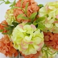 thumbnail image 4 of 1pcs Hydrangea Artificial Flowers, Faux Hydrangeas Fake Flowers with Stems, Artificial Silk Hydrangea Flower Bouquets Floral Arrangement for Home Table Centerpieces Wedding Birthday Party, 4 of 8