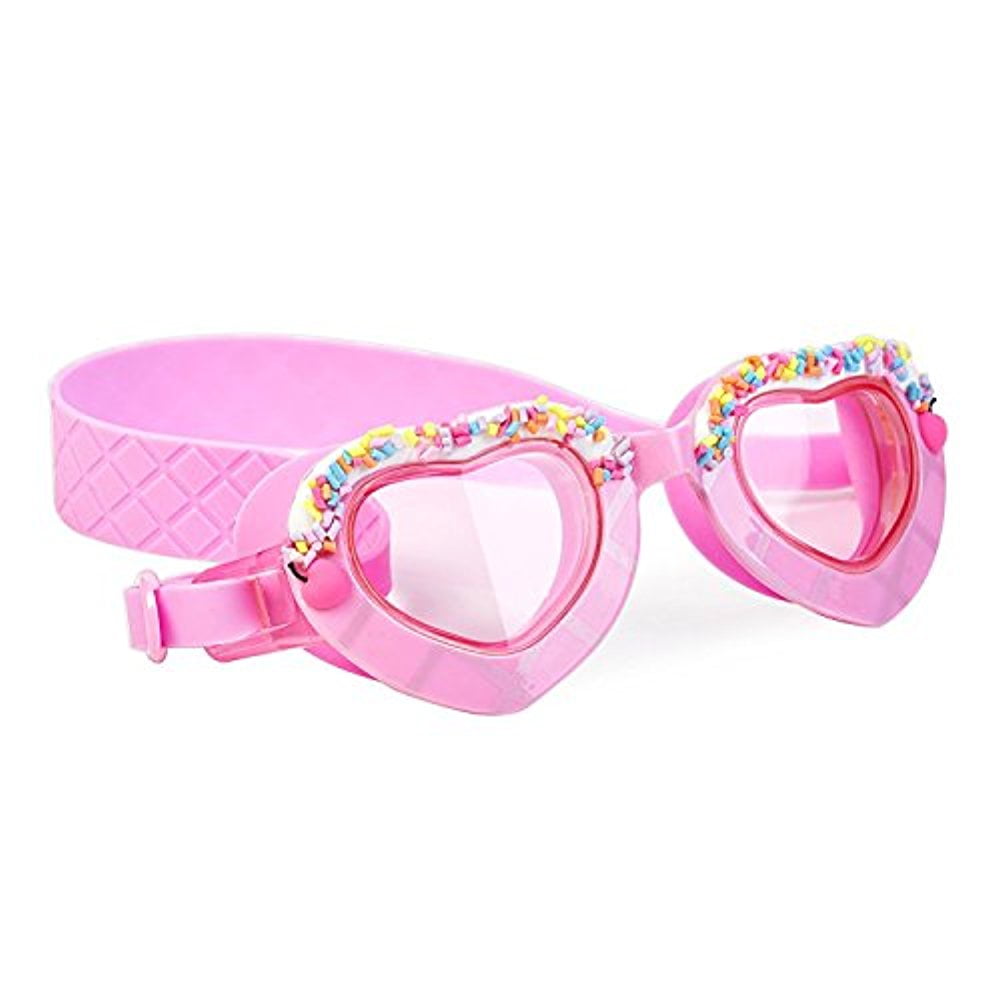 Bling2o Goggles Kids Swim Goggles Sparkle Hearts Kids Swimming Goggles with Anti Fog UV Protection and Custom Kid... by LIVEDITOR LIGHTING