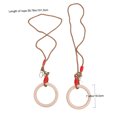 thumbnail image 2 of OUNONA 2Set Workout Ring Wooden Rings for Fitness Equipment, 2 of 8