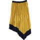 thumbnail image 2 of bar III Falda asimétrica con ribete para mujer, Amarillo, 8, 2 of 2