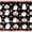 Black Blush, variant on Homewish Halloween Ghost Print Queen Sheets,Pink Coquette Bows Queen Sheet Sets,4-Piece,1 Flat Sheet,1 Fitted Sheet and 2 Pillowcases