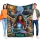 thumbnail image 1 of Raya y el Último Dragón anti-pilling, suave, ligera, esponjosa y acogedora de lujo para hogar y cocina – Perfecta para niños y adultos, 100 x 150 cm, 1 of 6